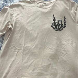 Men's Cream Graphic Tee